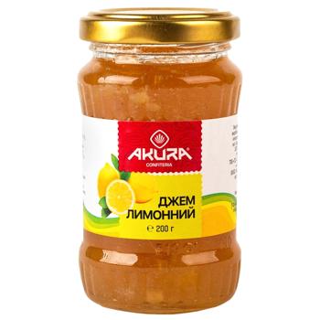 Akura Lemon Jam 200g - buy, prices for Epicentr FOOD - photo 1