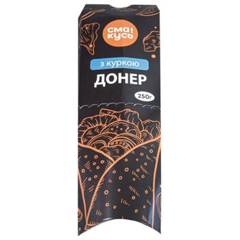 Донер з куркою 250г - купити, ціни на Чудо Маркет - фото 1