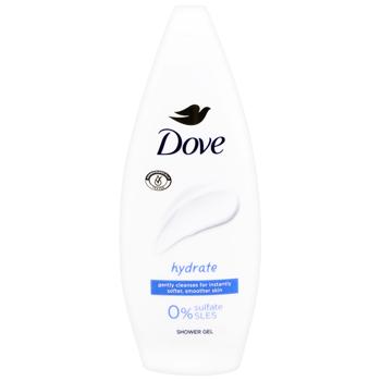 Гель для душу Dove Hydrate 250мл - купити, ціни на МегаМаркет - фото 1