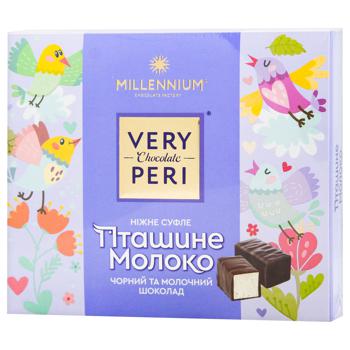 Lyubimov Bird's Milk in Dark Chocolate Candies 150g - buy, prices for NOVUS - photo 4