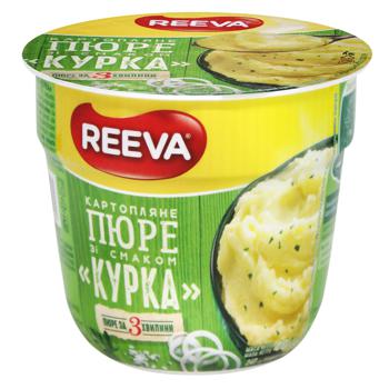 Пюре картопляне Reeva Курка 40г - купити, ціни на КОСМОС - фото 1