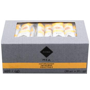 Rioba Flower Herb Portioned Honey in Sticks 20g x 30pcs - buy, prices for METRO - photo 3