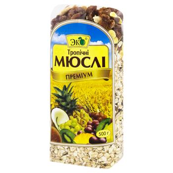 Eco Tropical Premium Muesli 500g - buy, prices for MegaMarket - photo 2