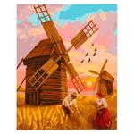 Набір для малювання Картина номерами Українські вітряки