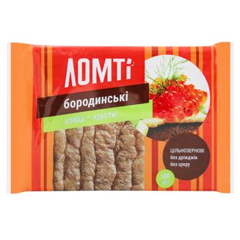 Хлібці Ломті Бородинські 100г - купити, ціни на Auchan - фото 1