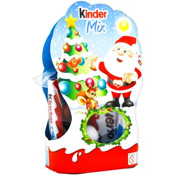 Набор сладостей новогодний Kinder Мix 122г - купить, цены на КОСМОС - фото 3