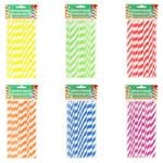 Koopman Paper Set of Drinking Straws 19.5cm 16pcs