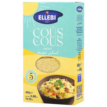 Ellebi Medio Durum Wheat Couscous 400g - buy, prices for MegaMarket - photo 1