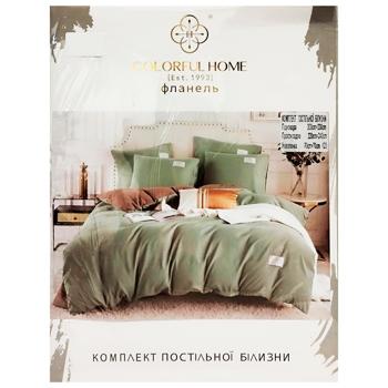 Комплект постельного белья Colorful Home фланель - купить, цены на - фото 4