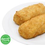 Fish and Chicken Croquettes with Cheese