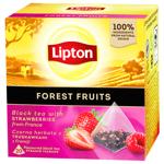 Чай чорний Lipton Forest Fruits 1,5г*20шт