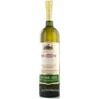 wine alaverdi alazani valley 13% 750ml glass bottle Georgia - buy, prices for - photo 2