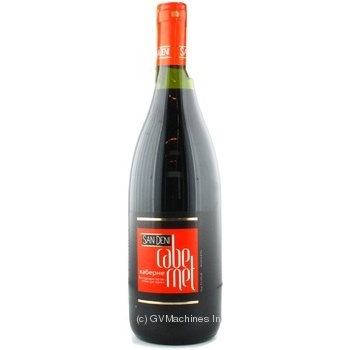 Wine cabernet San deni red dry 13% 750ml glass bottle Ukraine - buy, prices for MegaMarket - photo 2