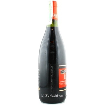 Wine cabernet San deni red dry 13% 750ml glass bottle Ukraine - buy, prices for MegaMarket - photo 3