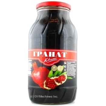 Pomegranate juice with sugar Kvant glass bottle 2000ml Ukraine - buy, prices for MegaMarket - photo 3