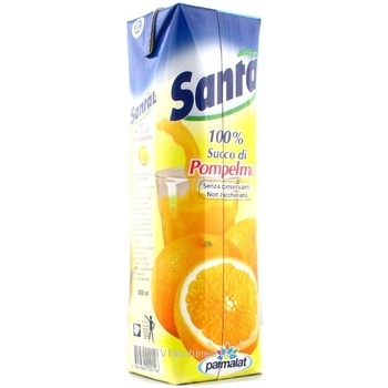 juice santal grapefruit 1000ml tetra pak - buy, prices for - photo 4