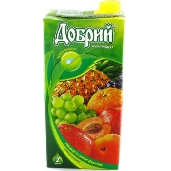 nectar dobryi multifruit 2000ml tetra pak Ukraine - buy, prices for - photo 5