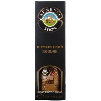 Great Valley Armenian 5 Years cognac 42% 0.5l - buy, prices for NOVUS - photo 1