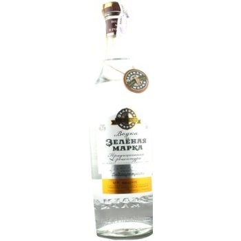 Vodka Zelena marka Traditional recipe 40% 700ml glass bottle Ukraine - buy, prices for NOVUS - photo 2