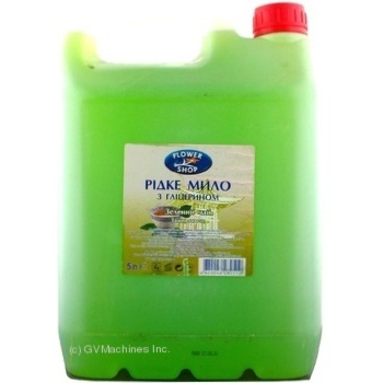 Soap Flower shop green tea liquid 5000ml - buy, prices for MegaMarket - photo 2