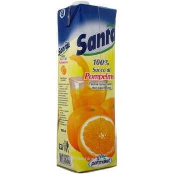 juice santal grapefruit 1000ml tetra pak - buy, prices for - photo 3