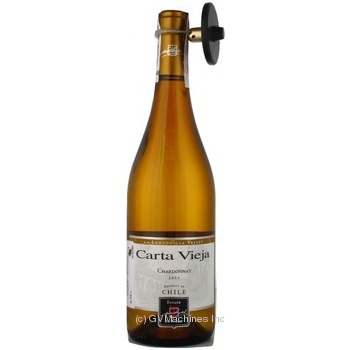 Вино Carta Vieja Chardonay біле сухе 0.75л х6 купити, ціни на МегаМаркет - фото 2