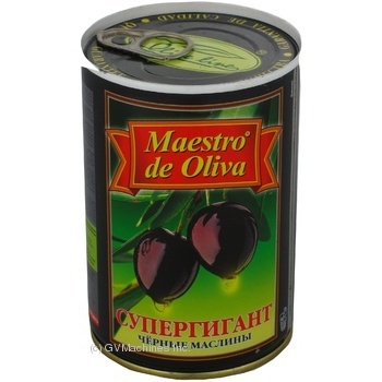 Маслины Maestro de Oliva Супергигант с/к ж/б 425г купить, цены на МегаМаркет - фото 5