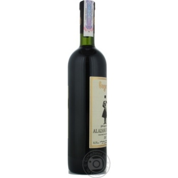Wine saperavi Bugeuli Alazani valley red semisweet 11.5% 2007year 750ml glass bottle Georgia - buy, prices for MegaMarket - photo 3