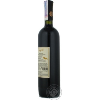 Wine Bugeuli red semidry 12% 2008year 750ml glass bottle Georgia - buy, prices for MegaMarket - photo 4