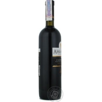 Wine saperavi Askaneli brothers red dry 12.5% 750ml glass bottle Georgia - buy, prices for MegaMarket - photo 3
