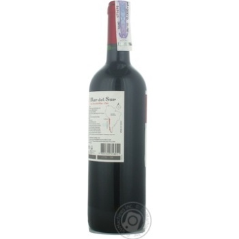 Wine cabernet sauvignon Mar del sur 12% 750ml glass bottle Chili - buy, prices for NOVUS - photo 8