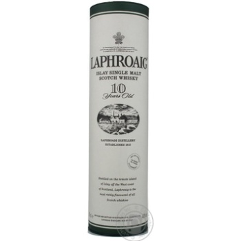 Виски Laphroaig 10 лет 40% 0,7л купить, цены на МегаМаркет - фото 2