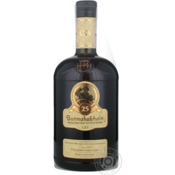 Віскі Bunnahabhain 25років 43% 0.7л у коробці х2 купить, цены на МегаМаркет - фото 1