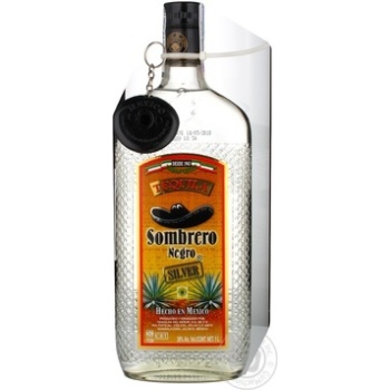 Tequila Sombrero negro Silver 38% 1300g glass bottle Mexico - buy, prices for MegaMarket - photo 5