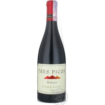 Wine Borsao Tres picops red dry 14.5% 2006year 750ml Spain - buy, prices for MegaMarket - photo 1