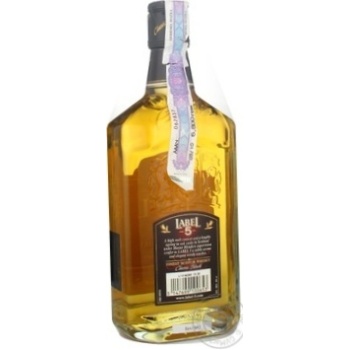 Віскі Label 5 3yo 40% 0.5л x3 купити, ціни на МегаМаркет - фото 8