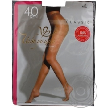 Intuicia Classic Black Women's Tights 40den 3s - buy, prices for ULTRAMARKET - photo 2