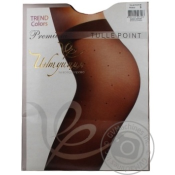 Колготки жін. Інтуїція TULLE POINT 20 Premium 3 BLACK купити, ціни на МегаМаркет - фото 1