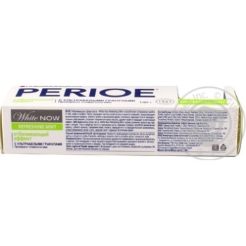 Зубна паста Perioe White Now Refreshing Mint 100г купити, ціни на МегаМаркет - фото 3