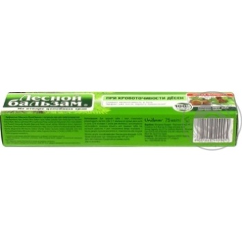Toothpaste Lisnyy balzam 75ml - buy, prices for MegaMarket - photo 7
