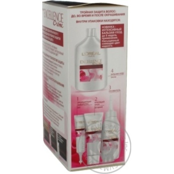 Фарба дволосся Loreal EXELLENCE №4 арт А0691703 купити, ціни на МегаМаркет - фото 3