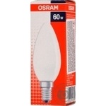 Лампа розжарювання Osram матова CL B 60Bт E14