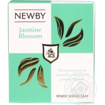 Чай Newby Jasmine Blossom зелений 100г х12 купити, ціни на МегаМаркет - фото 2