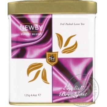 Tea black 125g can - buy, prices for MegaMarket - photo 1