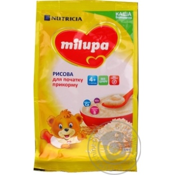 Каша Milura рисова безмолочна 170г купити, ціни на МегаМаркет - фото 3