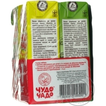 Juice Chudo-chado pear tetra pak - buy, prices for MegaMarket - photo 4