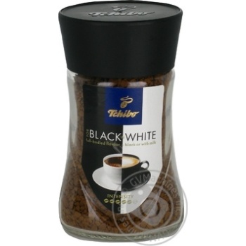 Кава Tchibo Black`n & White розчинна 50г х12 купить, цены на МегаМаркет - фото 1