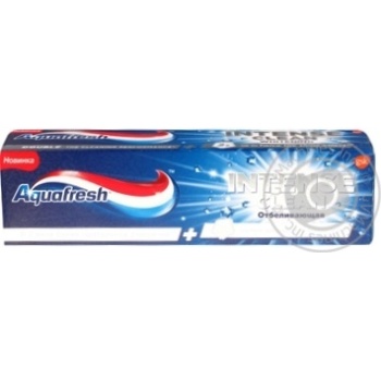 Зубна паста Aquafresh Intense Сlean Відбілююча 75мл купити, ціни на МегаМаркет - фото 1