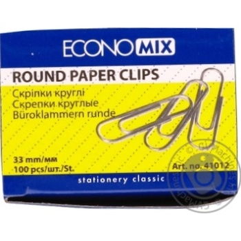 Paper clips Economix - buy, prices for MegaMarket - photo 1
