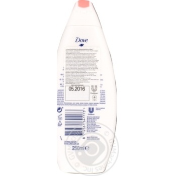 Gel-cream Dove for shower 250ml - buy, prices for MegaMarket - photo 4